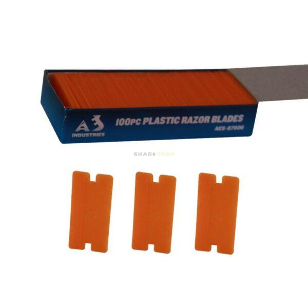 Plastic Razor Blades