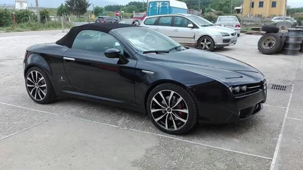 Precut tint film kit for Alfa Spider Convertible from 2006-2010