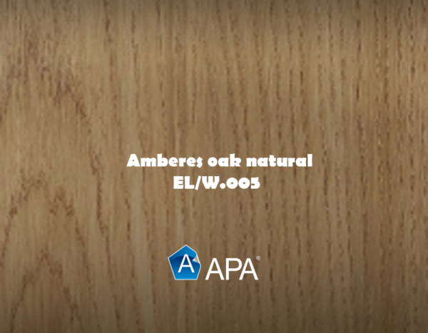EL/W.005 amberes oak natural