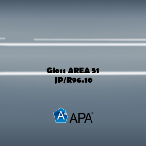 APA Gloss AREA 51 JP R96 10 copie APA Gloss AREA 51 JP/R96.10