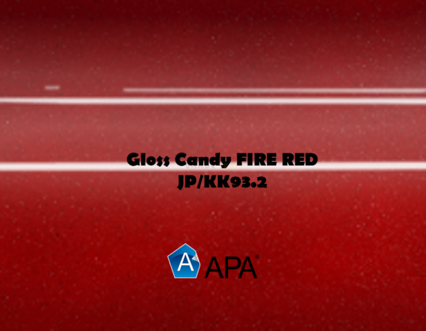 APA Gloss Candy FIRE RED JP/KK93.2