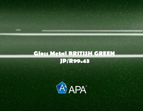 APA Gloss Metal BRITISH GREEN JP/R99.43