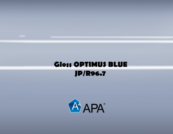 APA Gloss OPTIMUS BLUE JP/R96.7