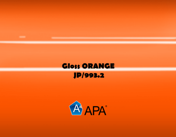 APA Gloss ORANGE JP/993.2