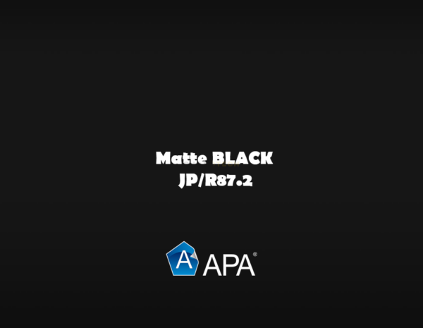 APA Matte BLACK JP/R87.2