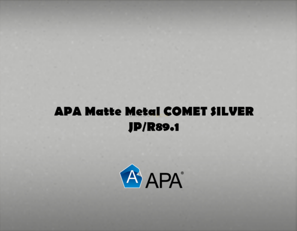APA Matte Metal COMET SILVER JP/R89.1