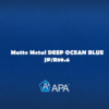 APA Matte Metal DEEP OCEAN BLUE JP/R89.6