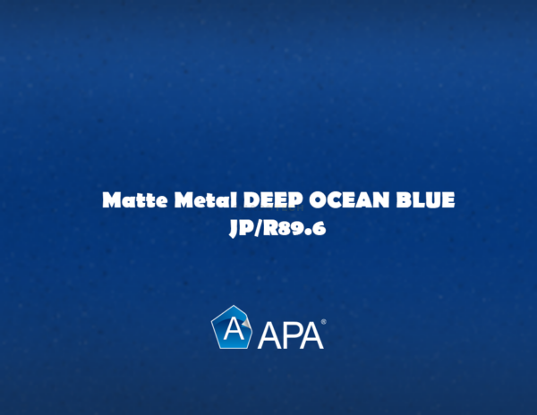 APA Matte Metal DEEP OCEAN BLUE JP/R89.6