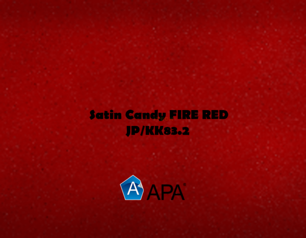 APA Satin Candy FIRE RED JP/KK83.2