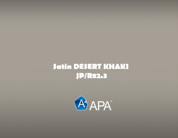 APA Satin DESERT KHAKI JP/R82.3