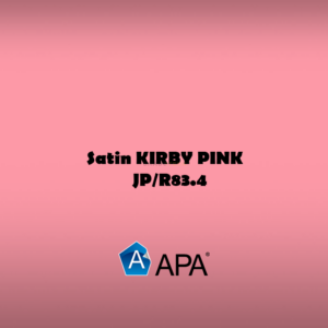 APA Satin KIRBY PINK JP R83 4 copie APA Satin KIRBY PINK JP/R83.4
