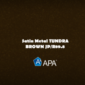 APA Satin Metal TUNDRA BROWN JP R89 8 copie APA Satin Metal TUNDRA BROWN JP/R89.8