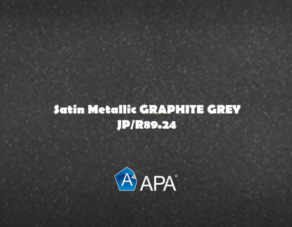 APA Satin Metallic GRAPHITE GREY JP/R89.24