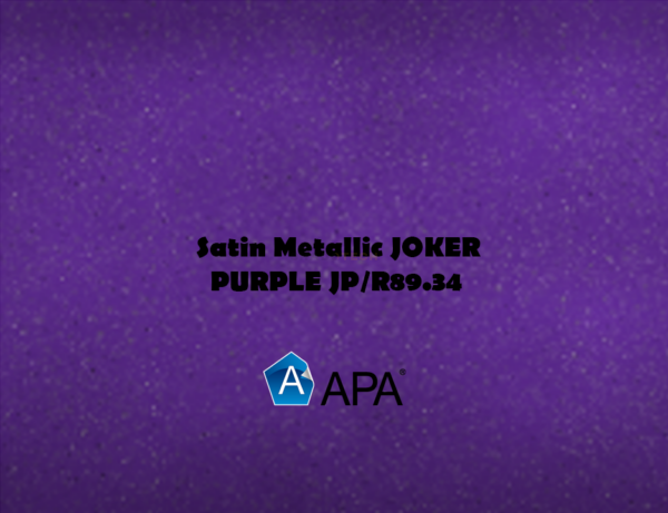 APA Satin Metallic JOKER PURPLE JP/R89.34