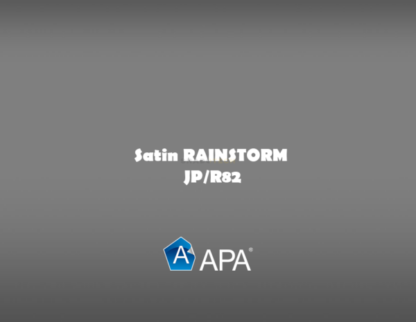 APA Satin RAINSTORM JP R82 copie APA Satin RAINSTORM JP/R82