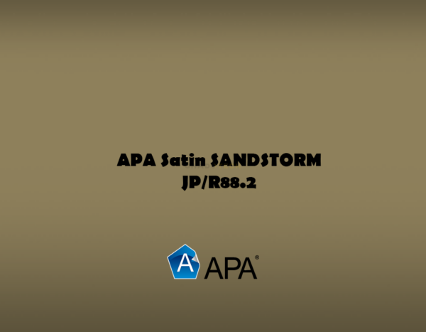 APA Satin SANDSTORM JP R88 2 copie APA Satin SANDSTORM JP/R88.2