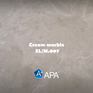 EL/M.007 cream marble