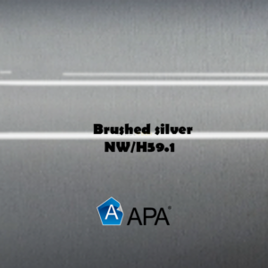 NW/H59.1 brushed silver