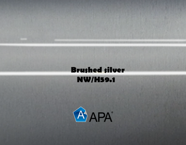 NW H59 1 brushed silver copie NW/H59.1 brushed silver