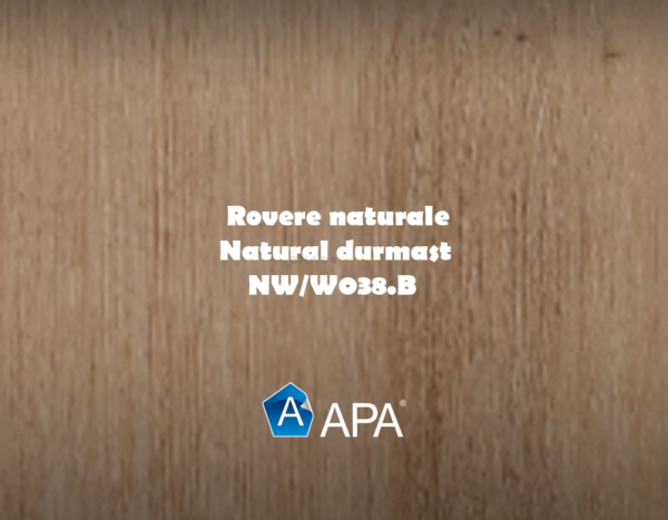 NW W038.B rovere naturale – natural durmast copie NW/W038.B rovere naturale - natural durmast