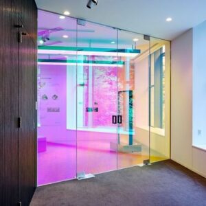 RED GOLD dichroic - sale by the meter