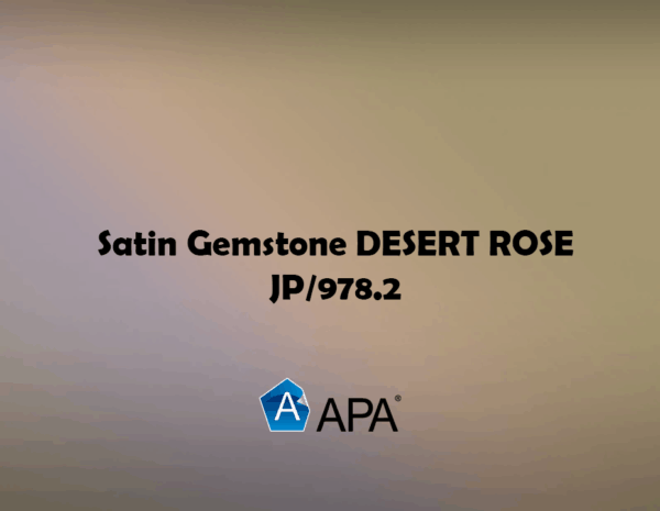 JP 978.2 Copie Satin Gemstone DESERT ROSE JP/978.2