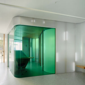 Clinica Estrems By Raum 4142 Foto Luis Diaz Diaz 07 Windows Color – mint green – Sale by the meters