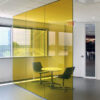 IAA Bendheim Gold Laminated Glass Partition 1 Windows Color –  YELLOW SUN – Sale by the meters