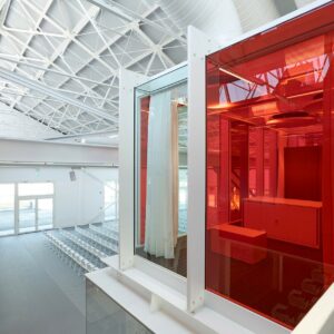 R Windows Color - RED - Sale by the meters