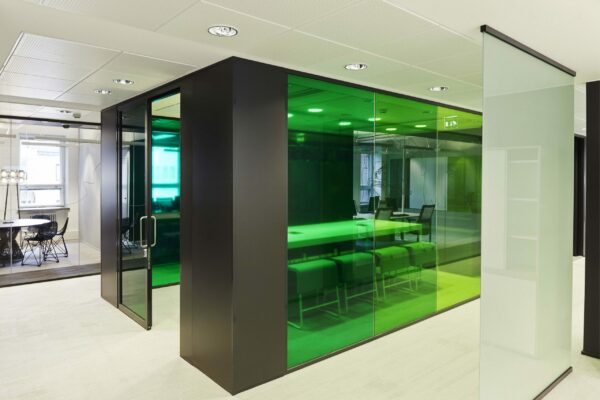 Teosto 9377 Scaled Windows Color – GREEN – Sale by the meters